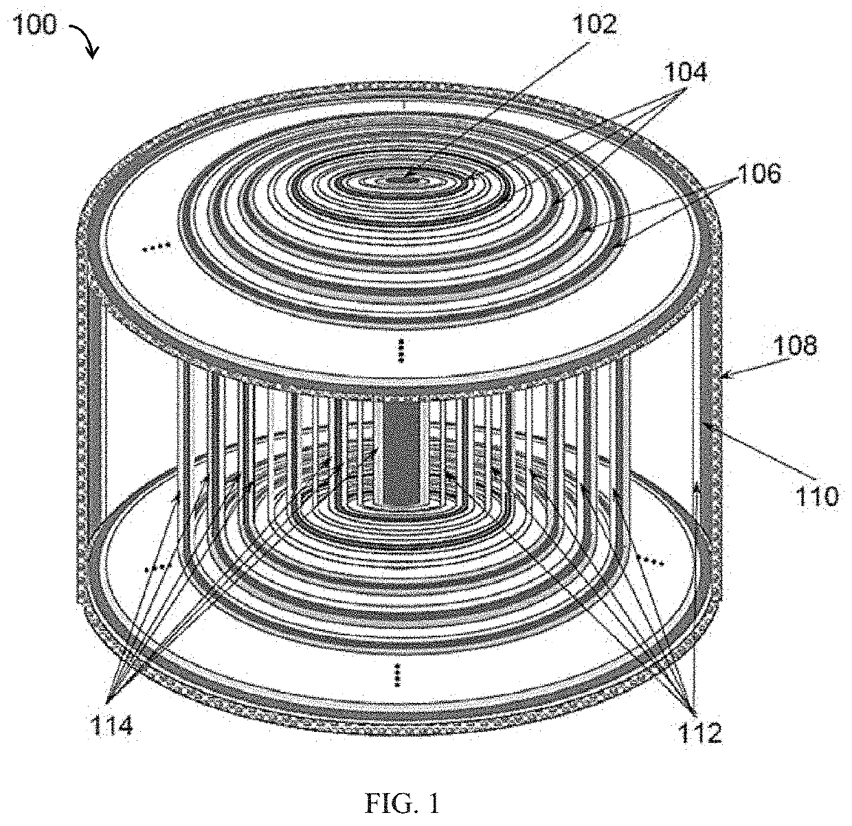 Multi-layered radio-isotope for enhanced photoelectron avalanche process