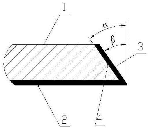 Bi-metal pipeline and pipe fitting beveling method and bi-metal pipeline and pipe fitting assembly