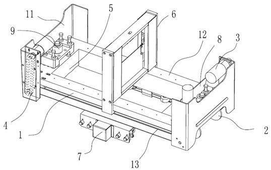 An automatic plastering machine for the upper surface of wall tiles