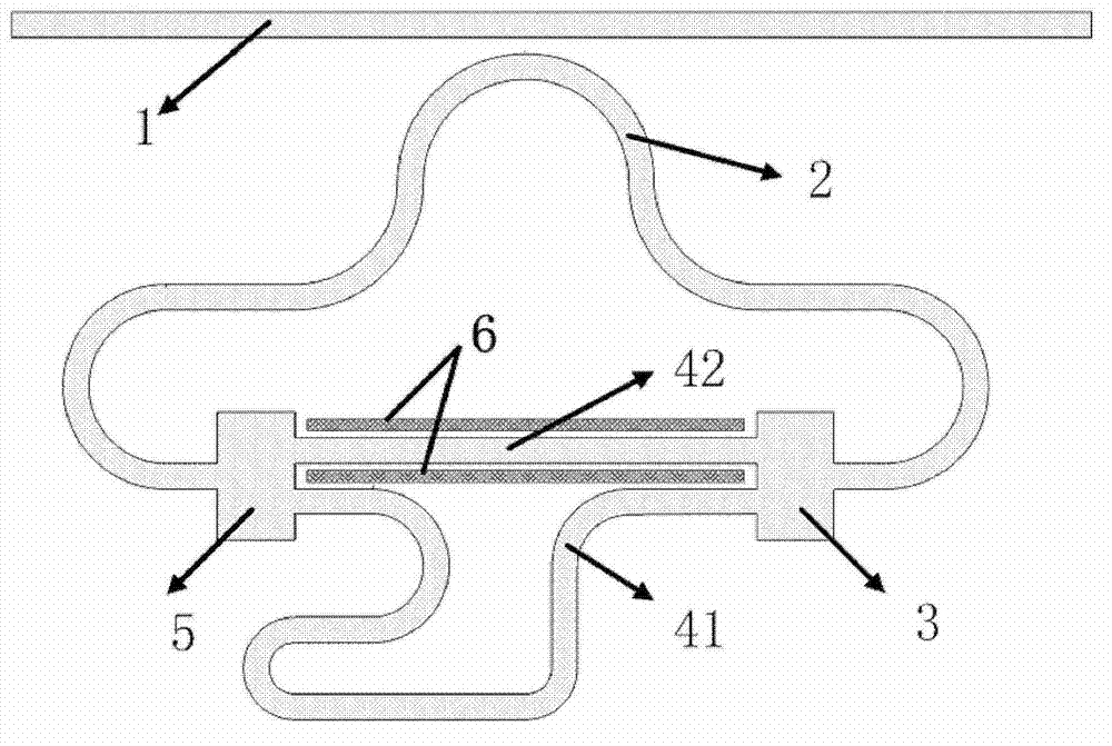 Electro-optic modulator based on micro-ring Mach-Zehnder interferometer structure