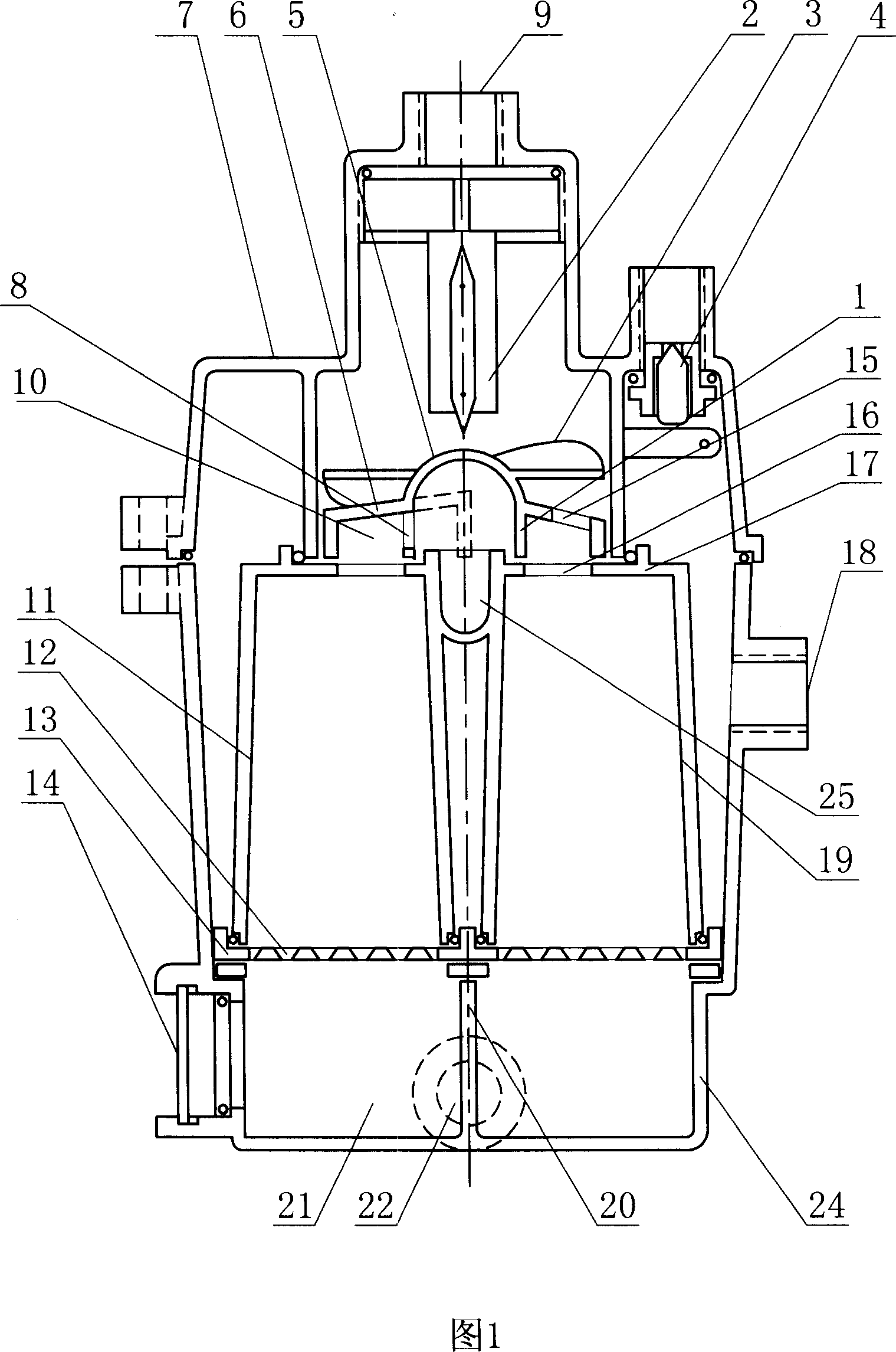 Automatic purifying energy-saving filter