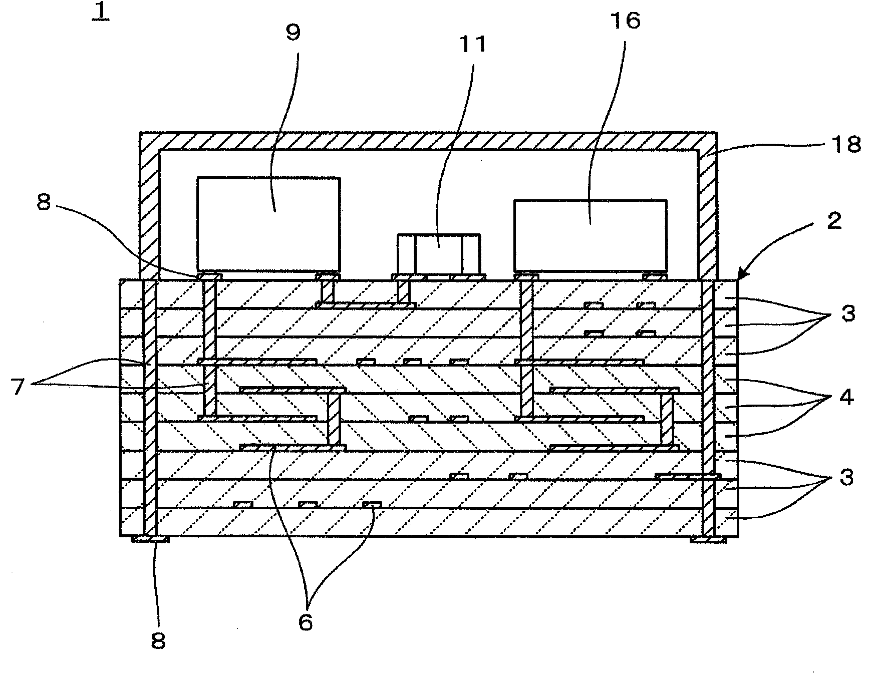 Composite multilayer ceramic electronic component