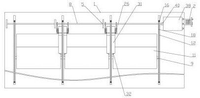 An automatic rolling shutter device for agricultural greenhouses