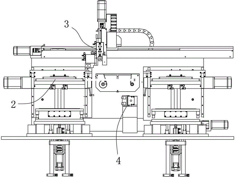 Automatic alignment laminating machine of double-station CCD