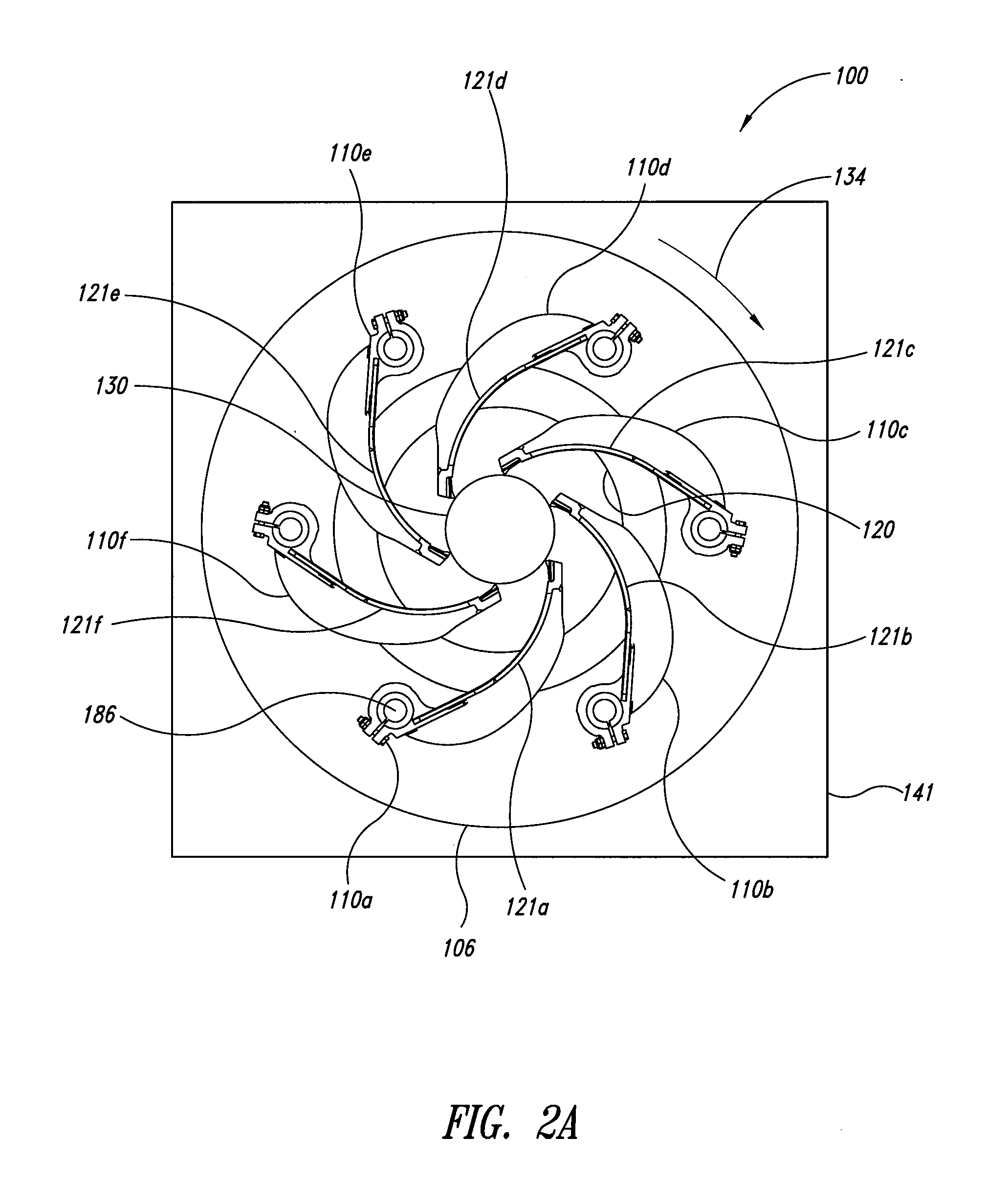 Swing arm assembly with replaceable insert for use with a debarker apparatus