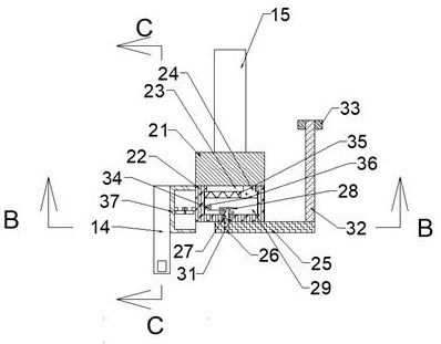 Collecting vehicle automatic running-in machine with gearbox running-in device