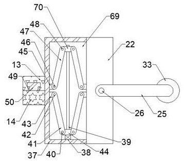 Collecting vehicle automatic running-in machine with gearbox running-in device