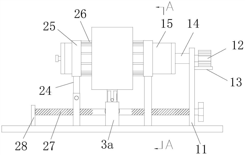 A servo motor alloy shell forming processing system