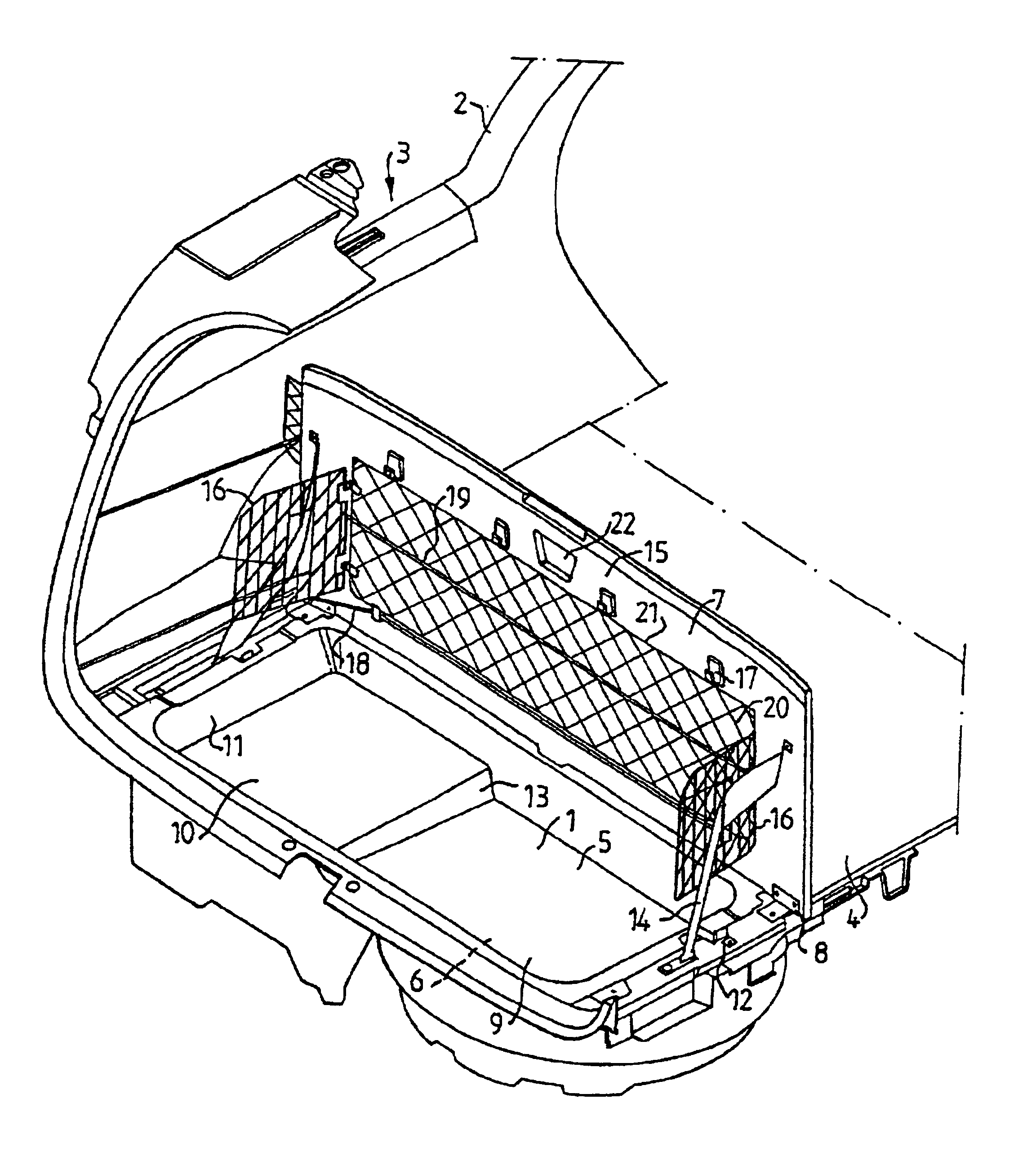 Loading compartment