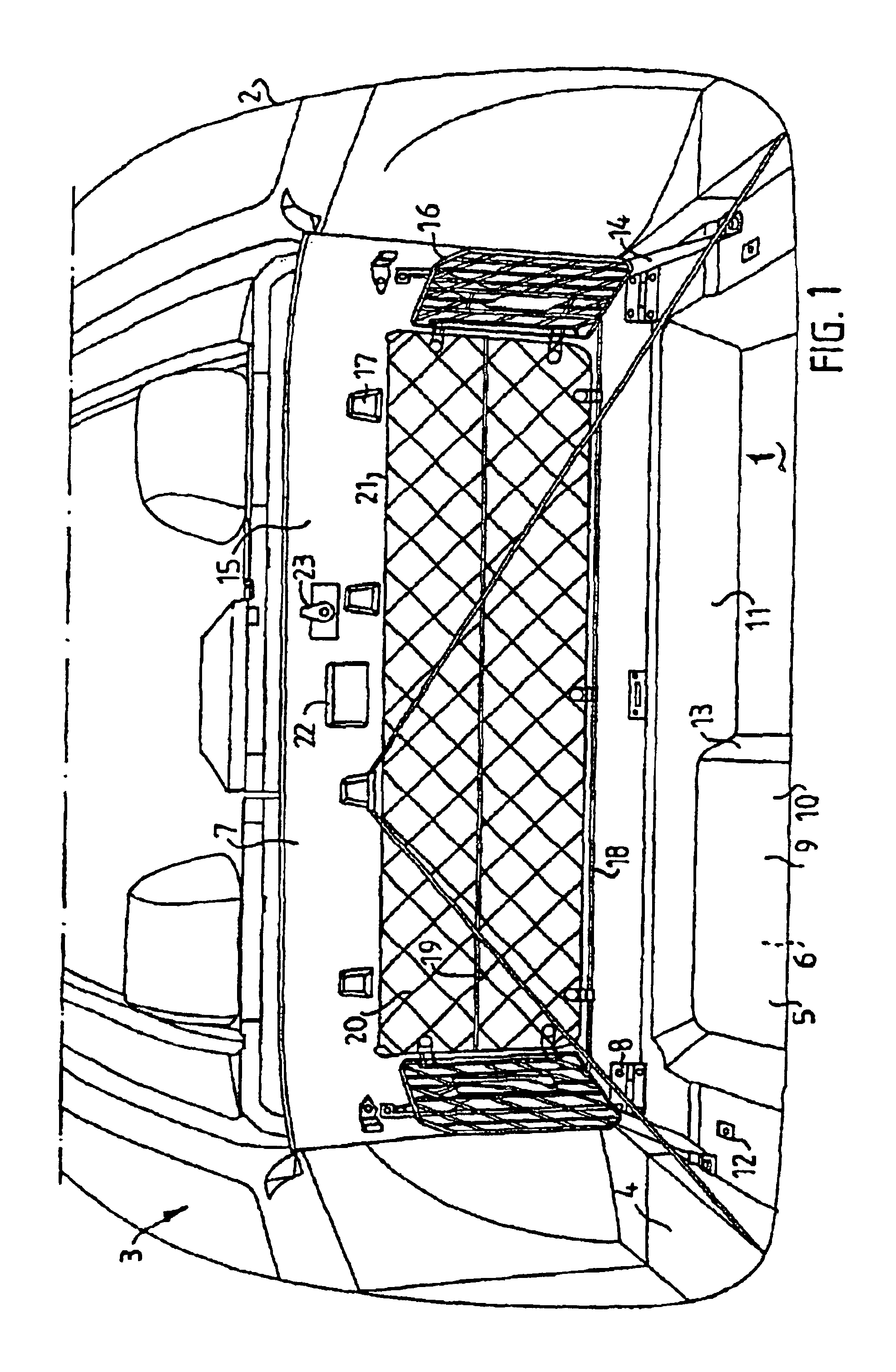 Loading compartment