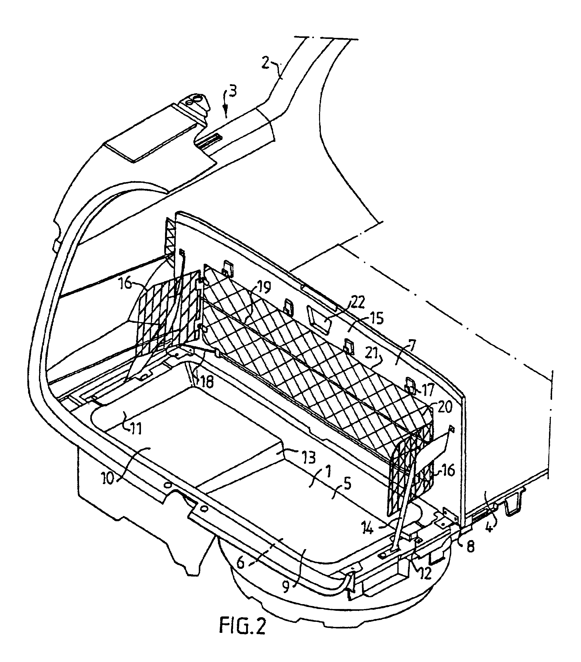 Loading compartment