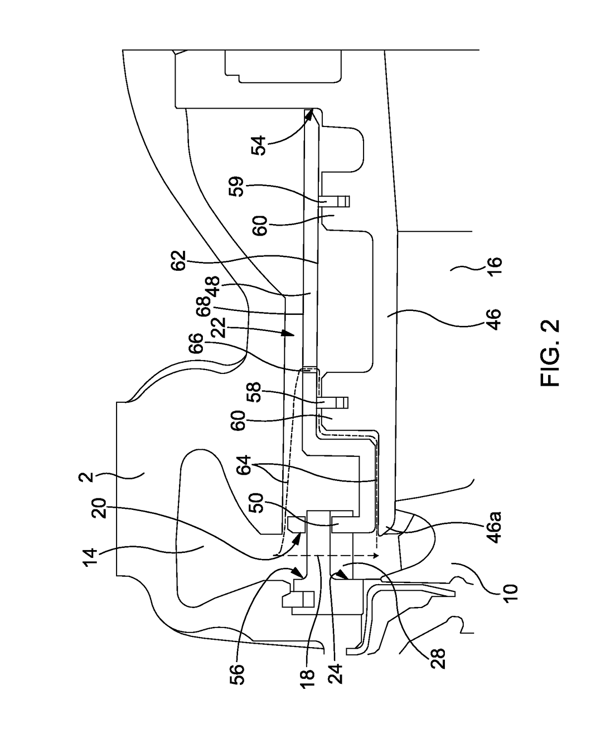 Variable geometry turbine