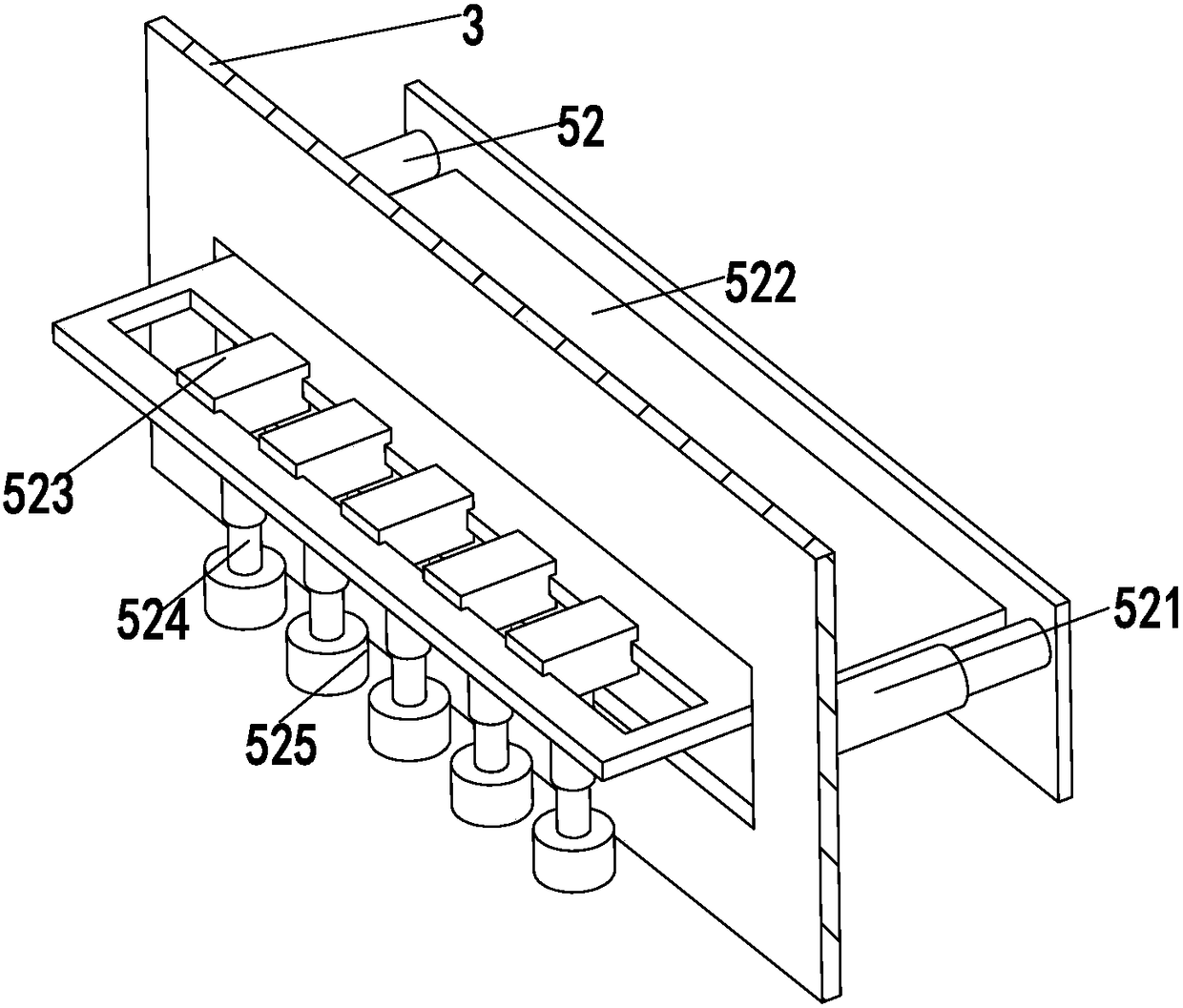 Municipal engineering brick paving equipment