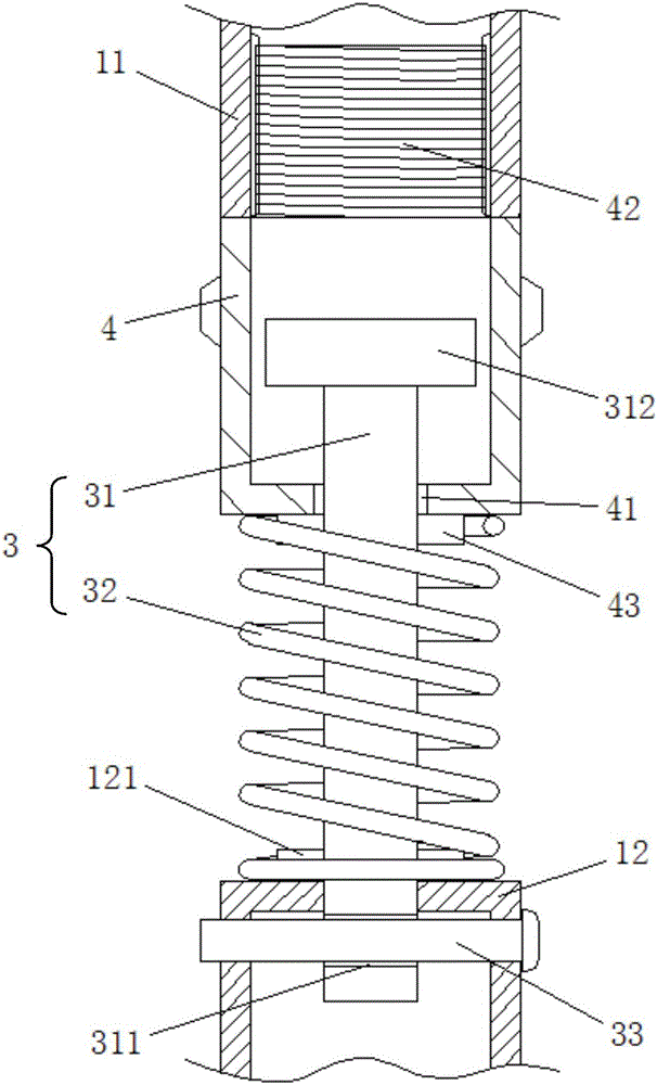 Medical flat car provided with shock-proof structures