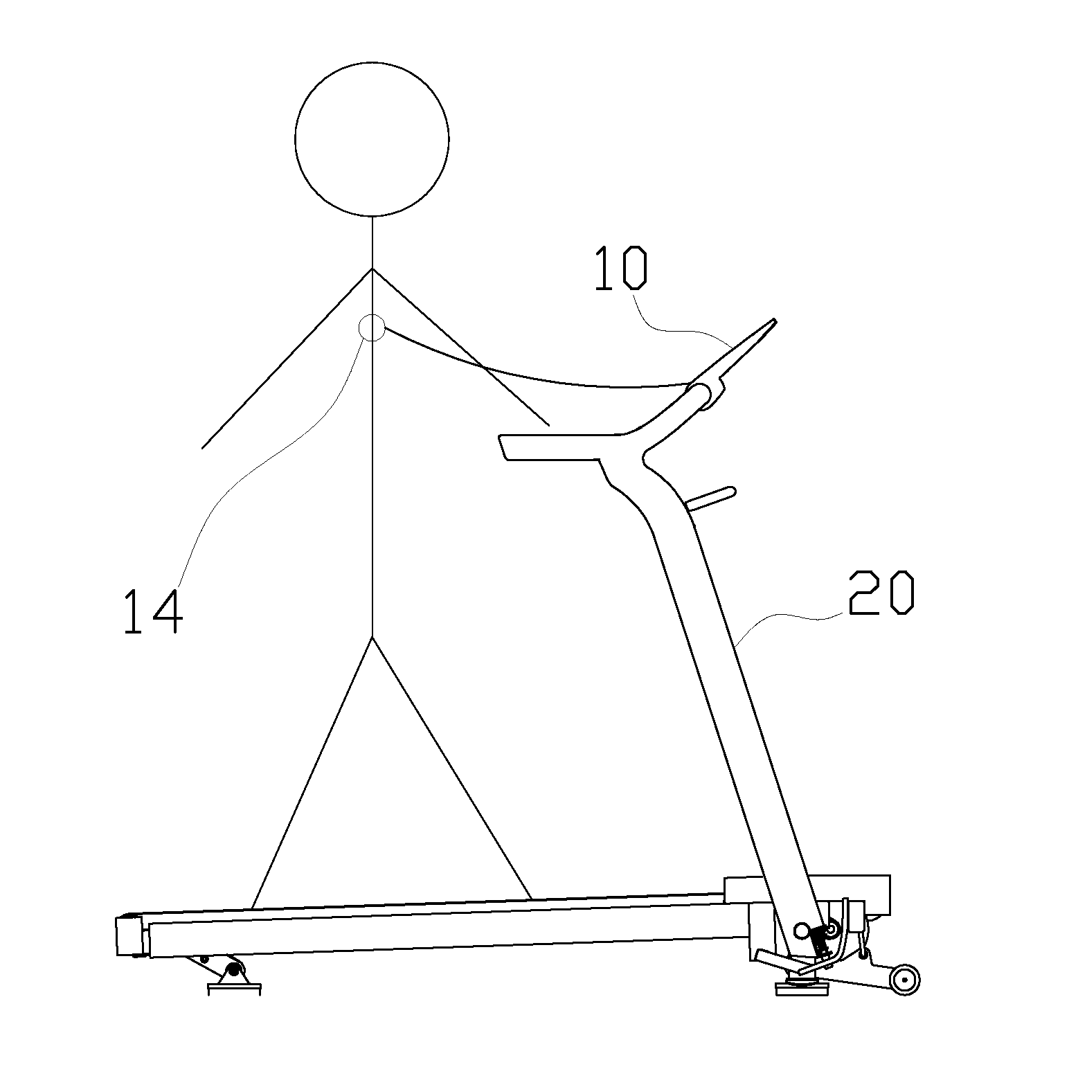 Electronic control dashboard capable of displaying fitness age