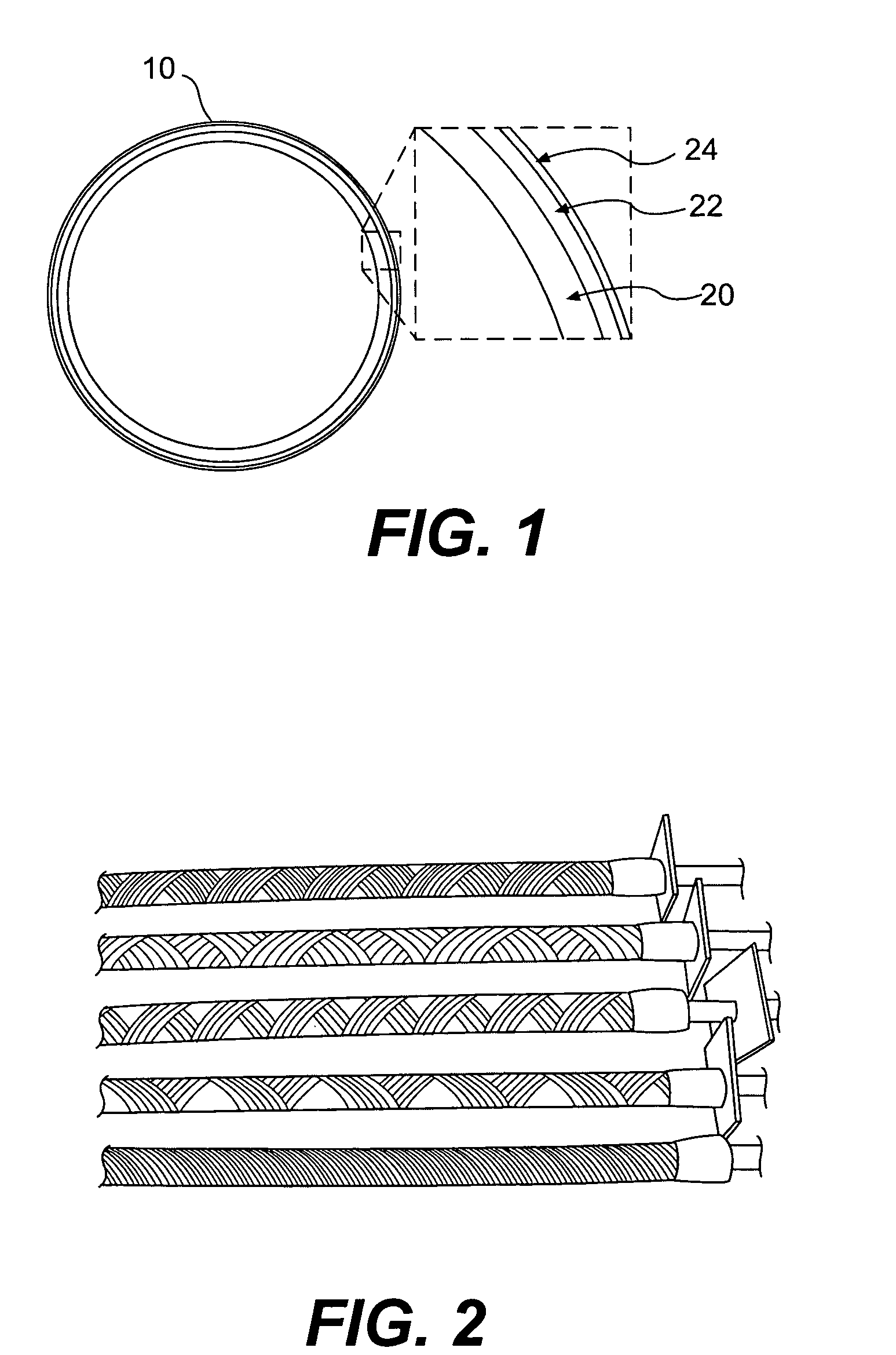 Multi-layered ceramic tube for fuel containment barrier and other applications in nuclear and fossil power plants