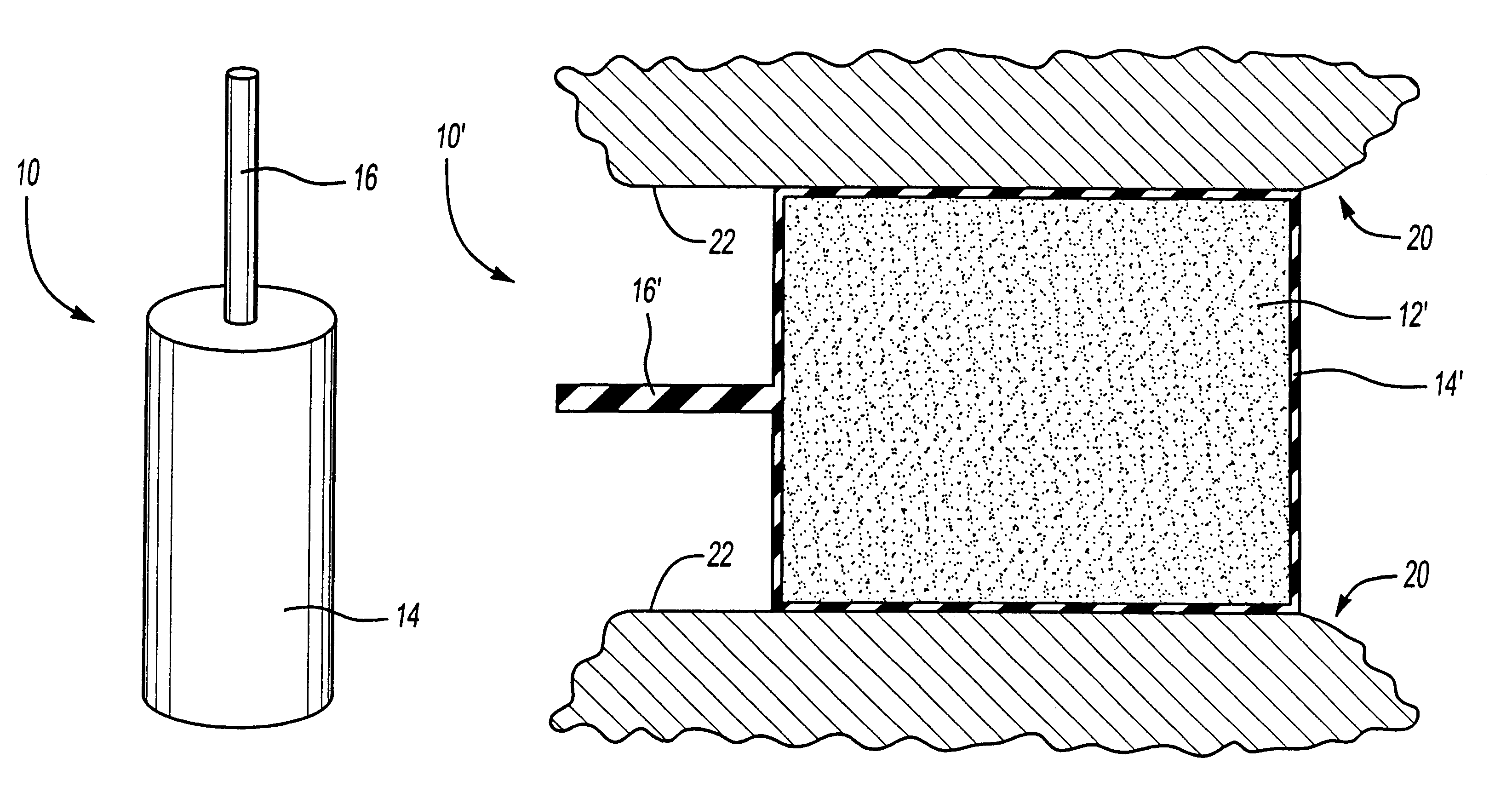 Expandable pre-formed plug