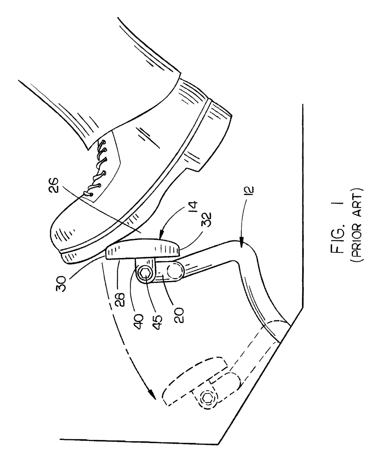 Clutch pedal extender