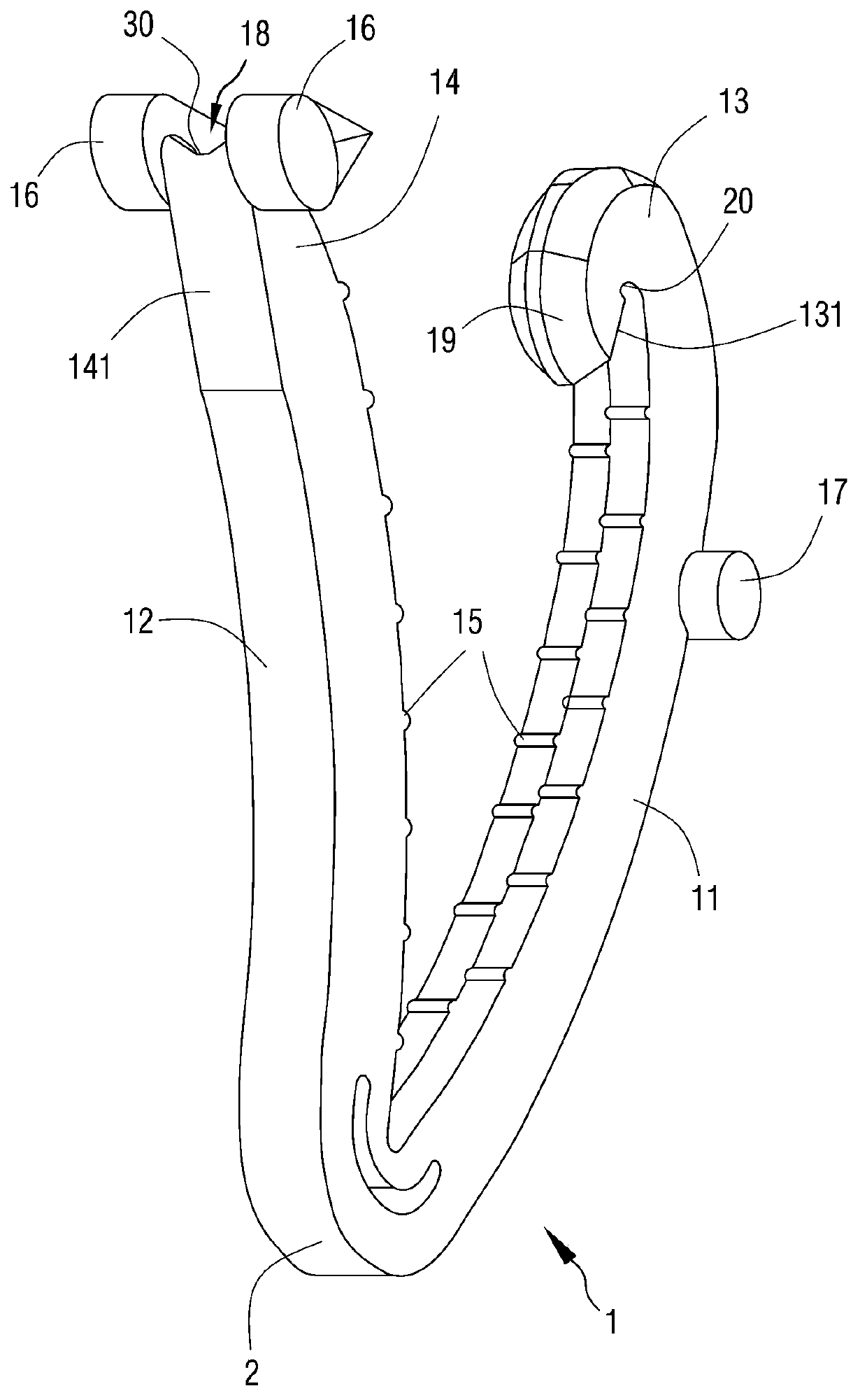 Ligation clip