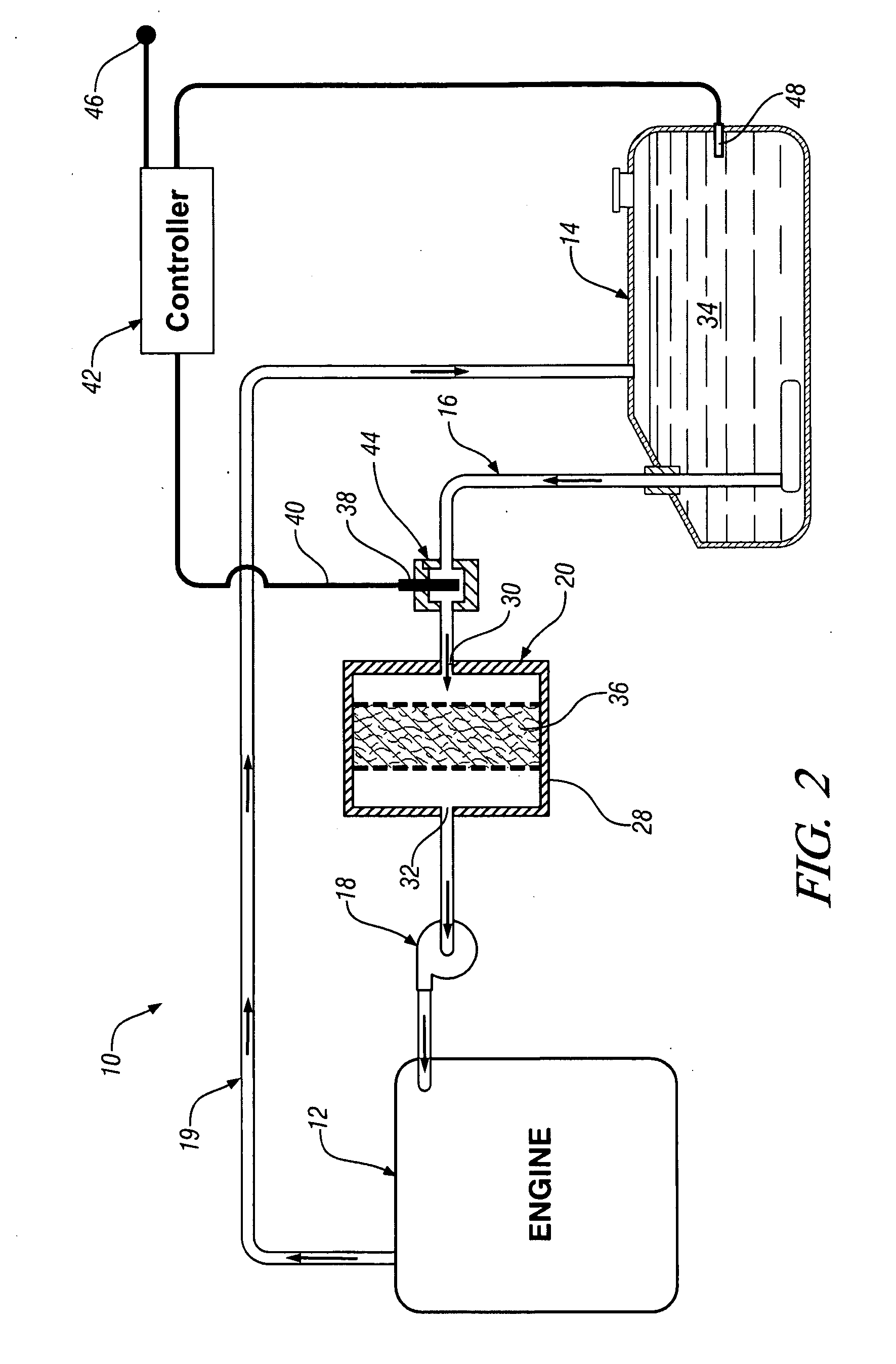 Apparatus For Reducing Fuel Waxing