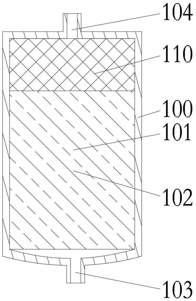 An antiscaling filter element assembly