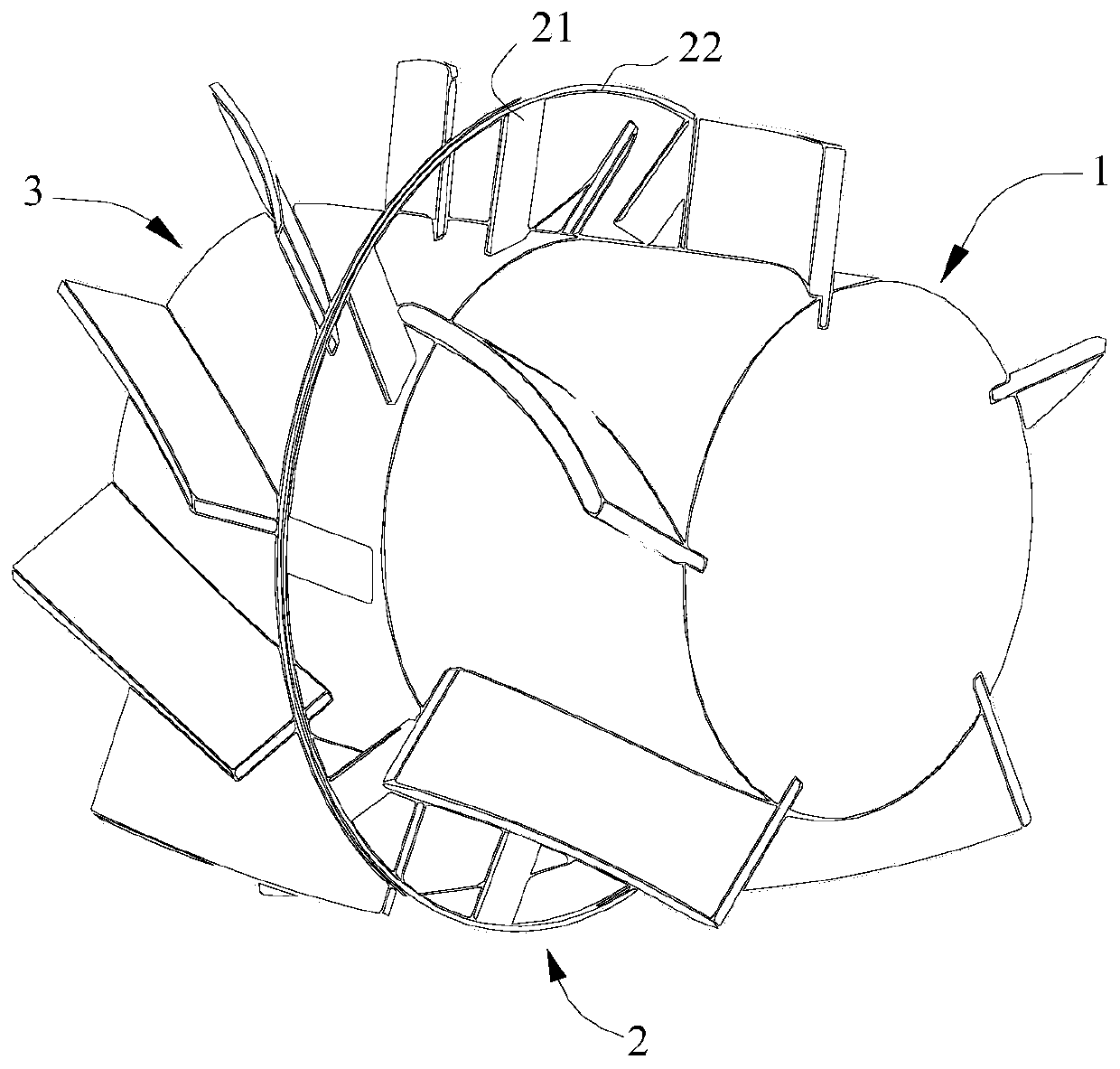 Noise suppression fan