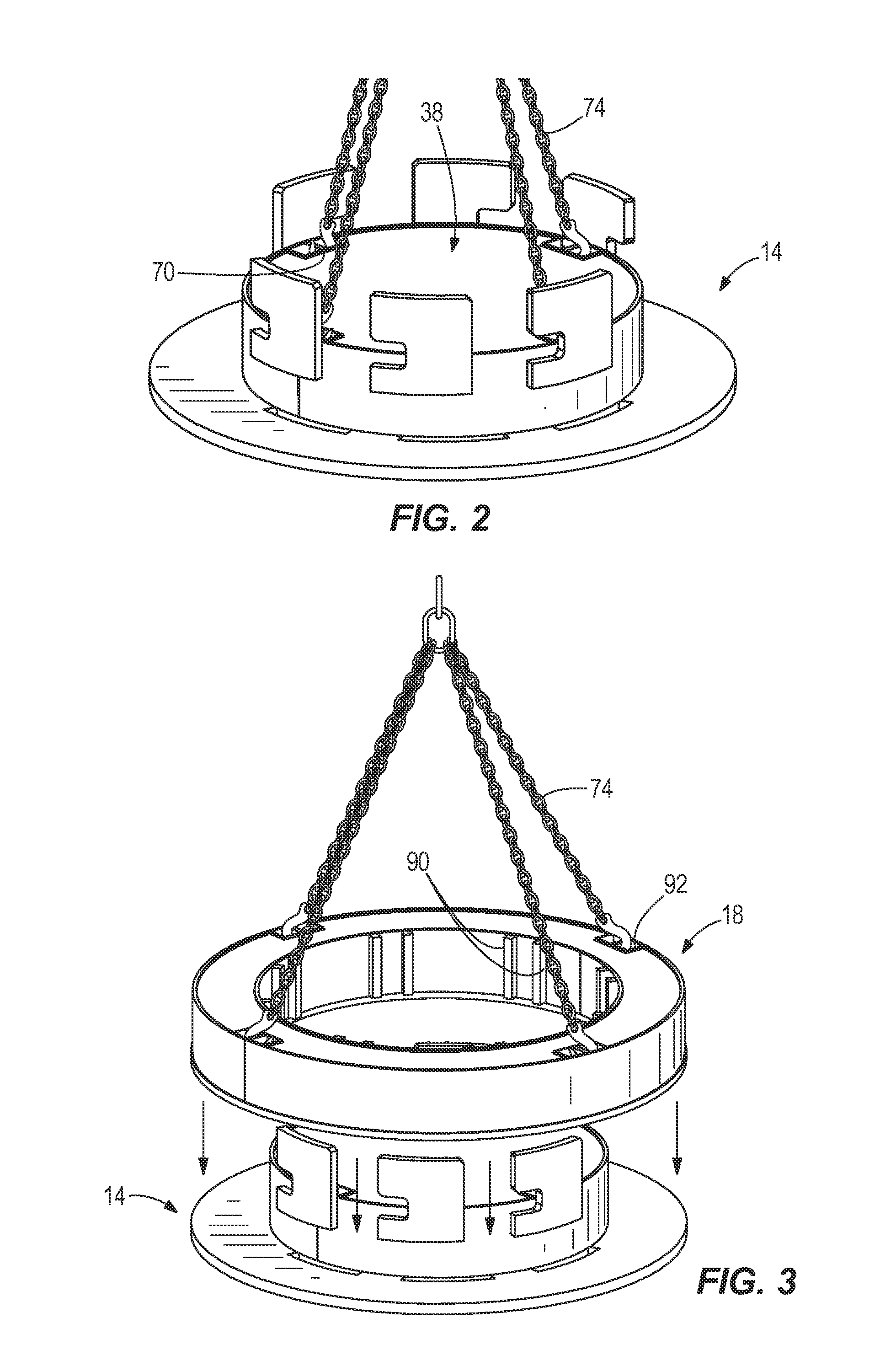 Interlocking test weight system