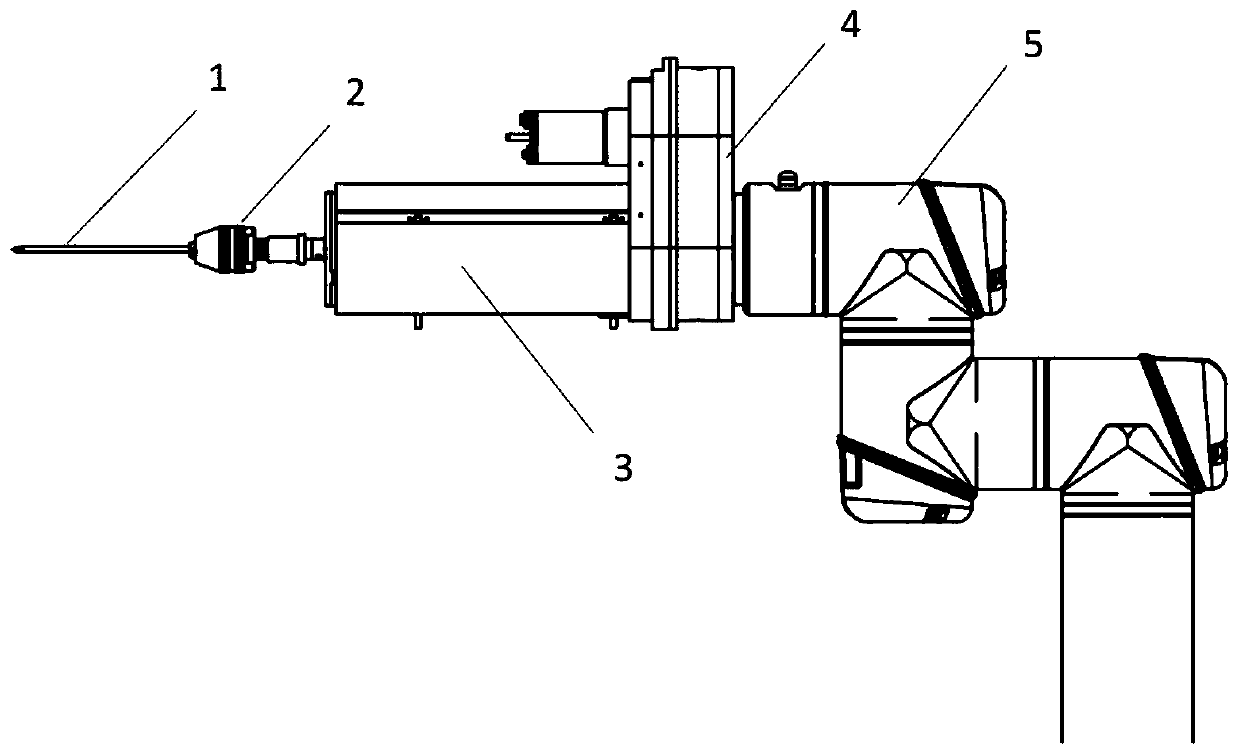 Automatic bone drilling device