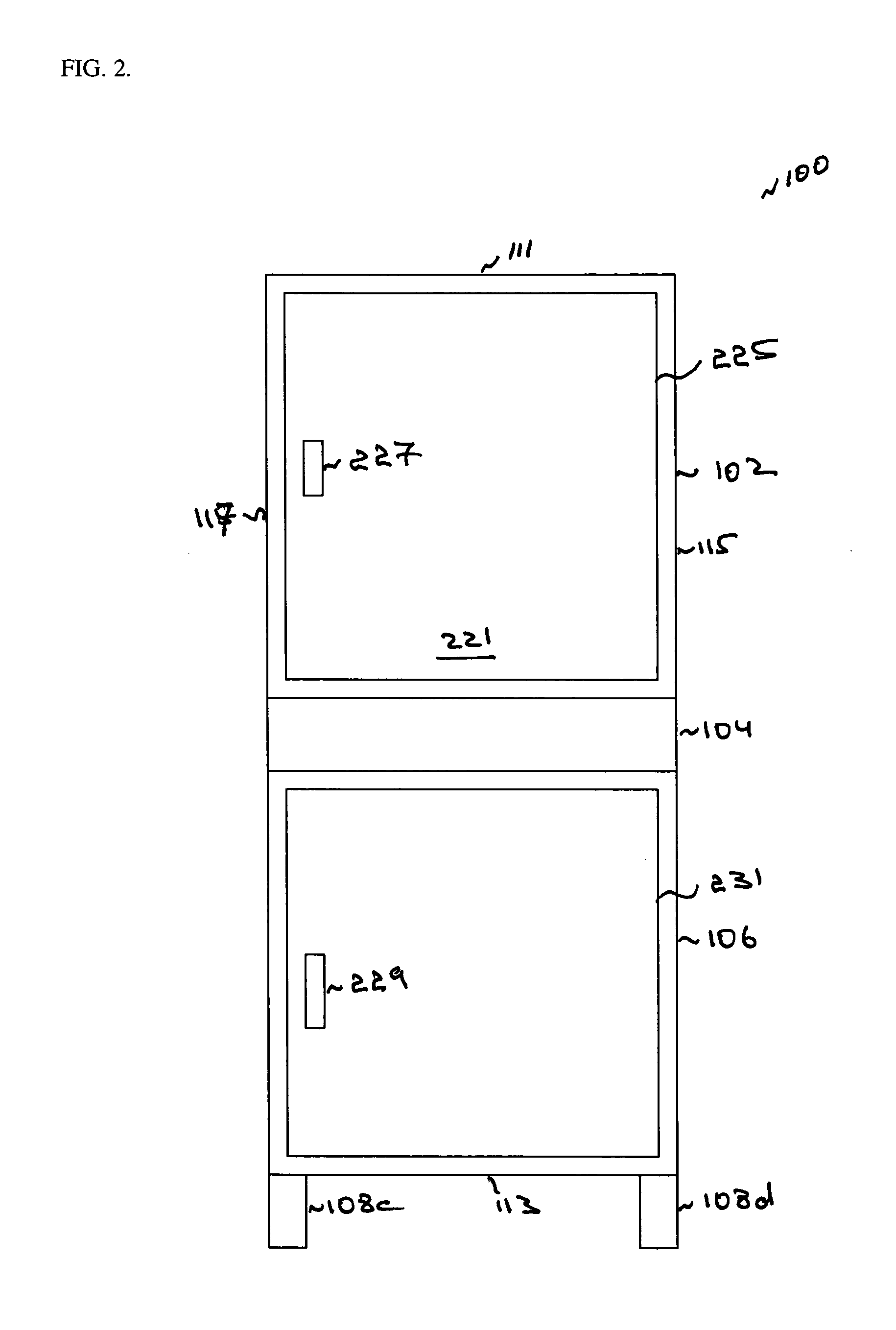 Mobile computer security cabinet