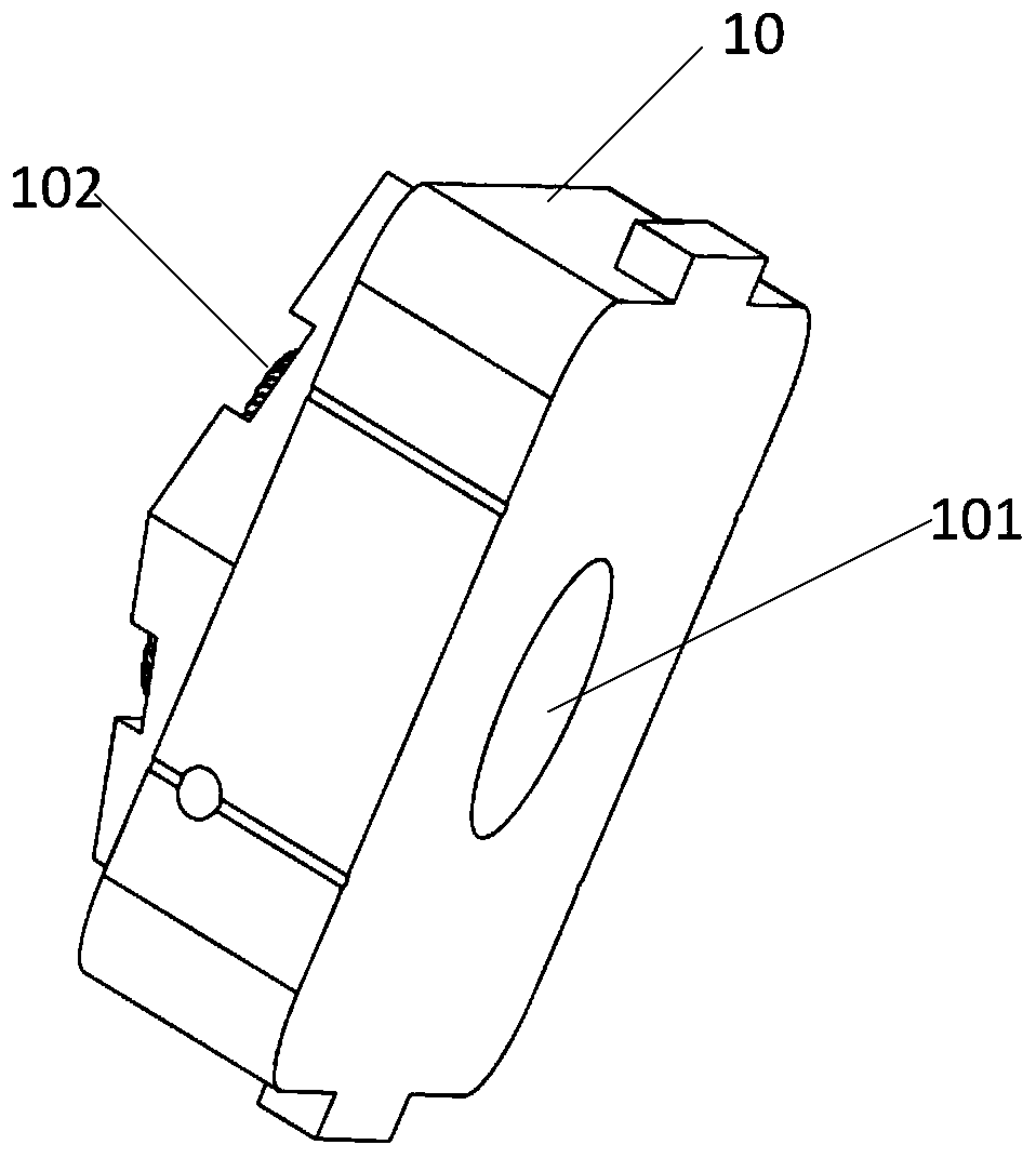 Mold for forming loudspeaker sound film and manufacturing method thereof