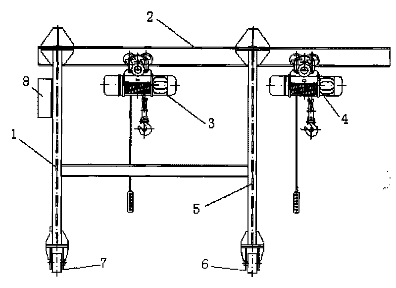 Hoist for mounting bridge shield plate