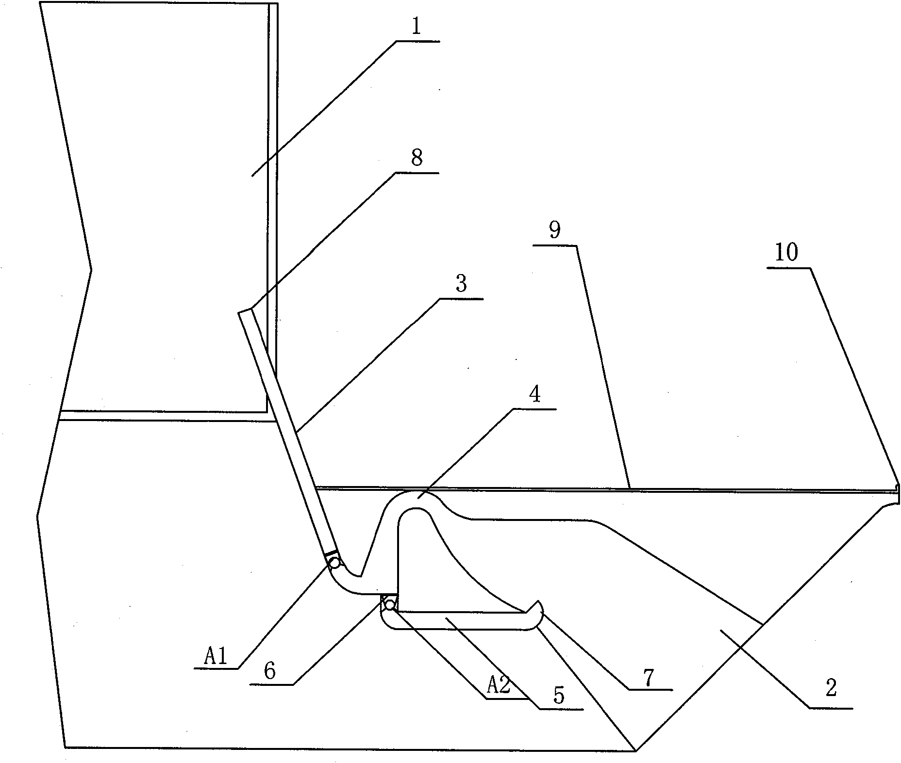 Device utilizing tidal energy to generate power