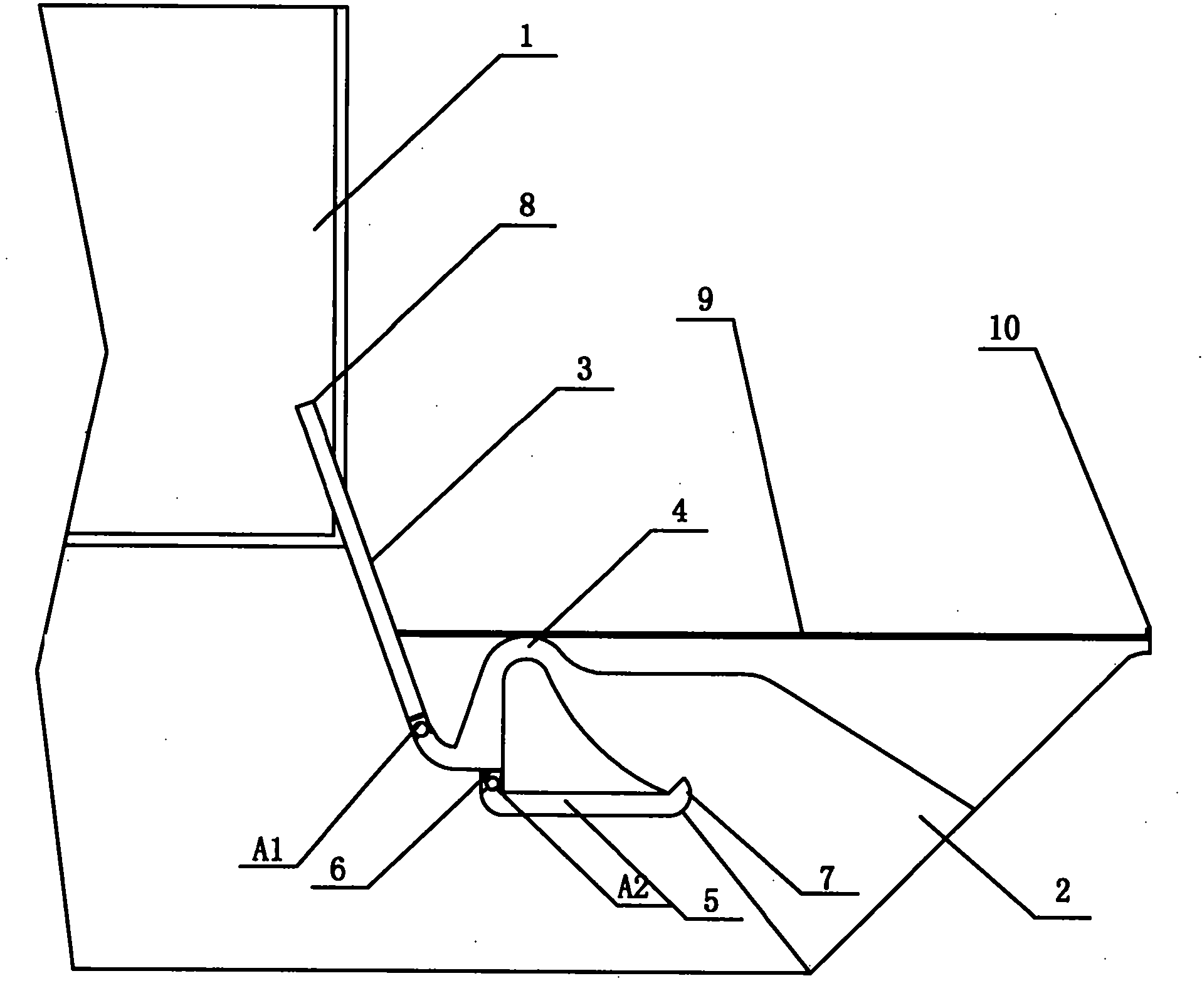 Device utilizing tidal energy to generate power