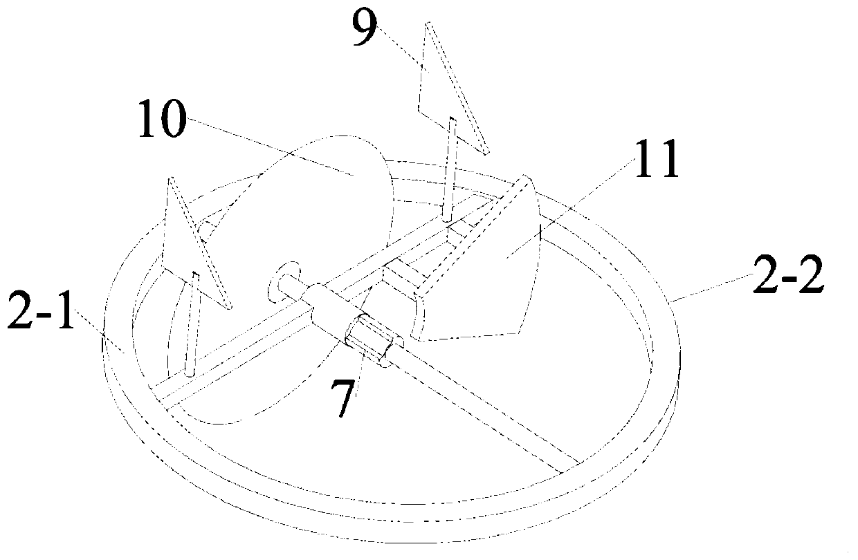 River nitrogen removal promoting device without external air source