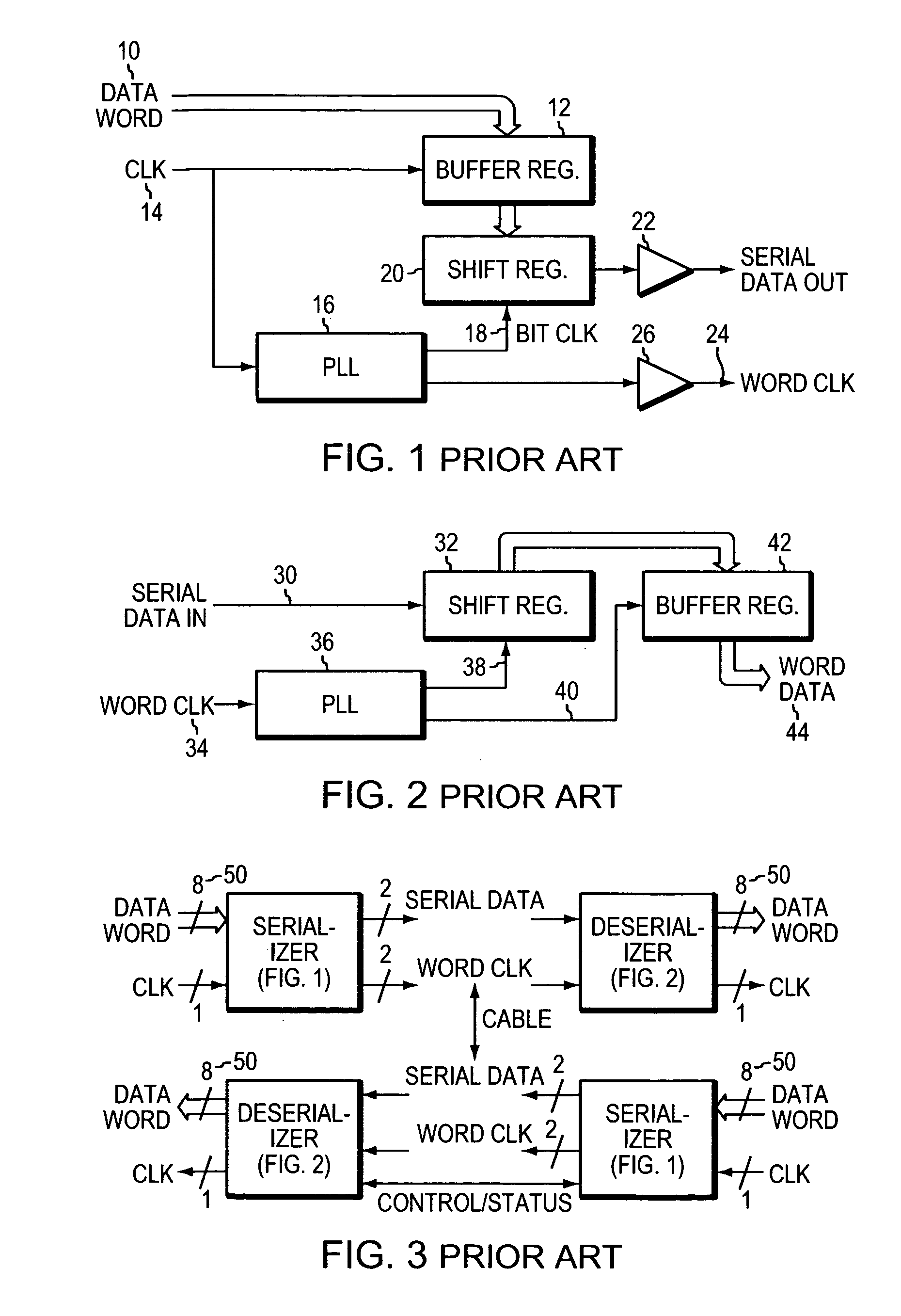 Method and apparatus for generating a serial clock without a PLL