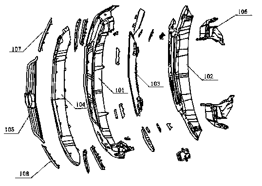 Automobile front bumper