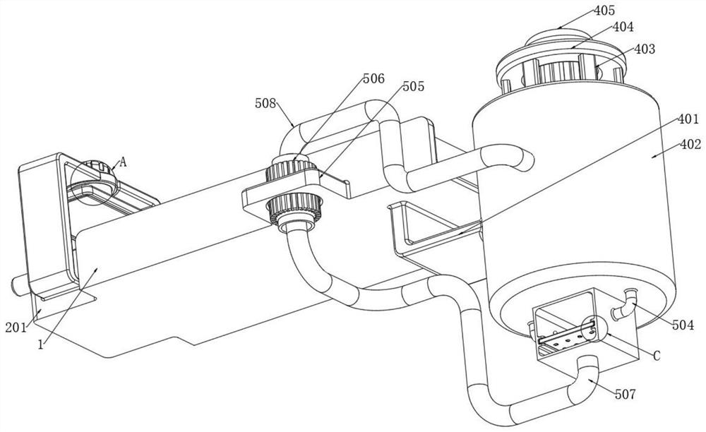 Automatic dismounting and mounting device and method for rotational molding equipment mold