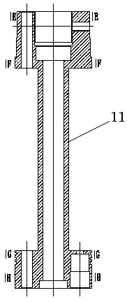 Intelligent control device and control method for stratified production, control and test of gas well