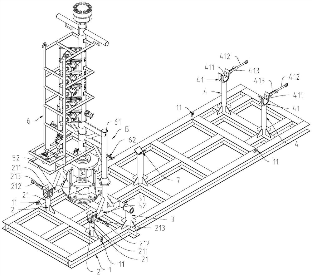 Receiving and launching barrel turnover device