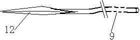 Negative-pressure control valve and negative-pressure drainage bottle