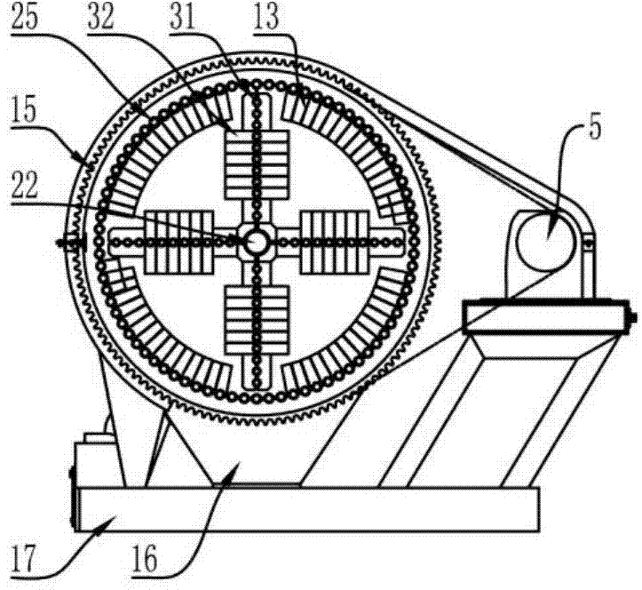 Fault coal upgrading material cooler