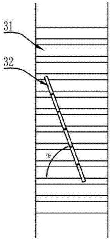 Fault coal upgrading material cooler