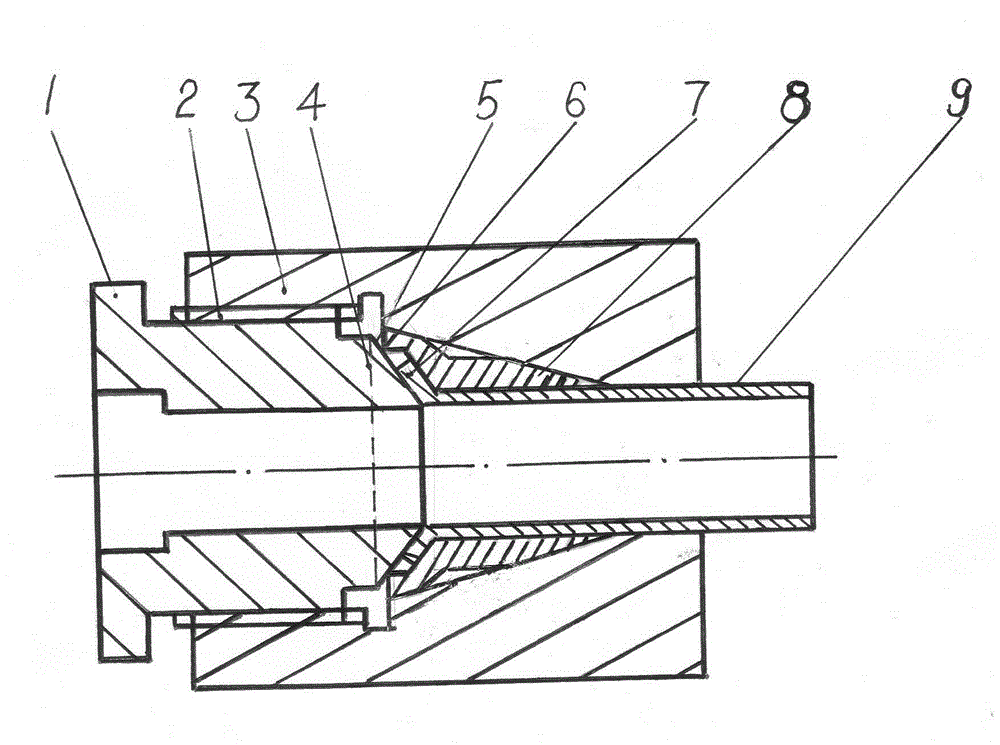 A pipeline connection pipe fitting