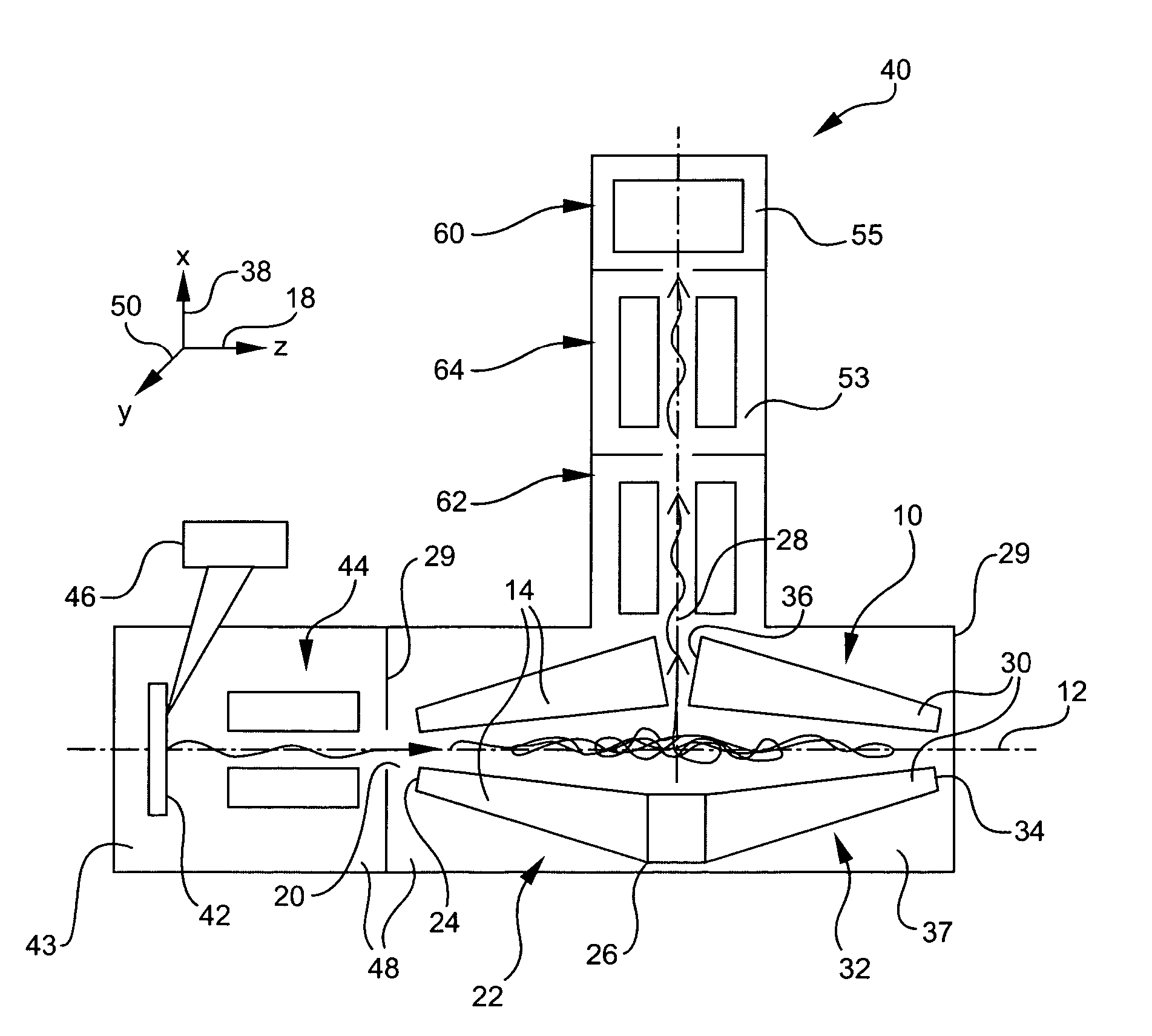 Linear ion trap for mass spectrometry