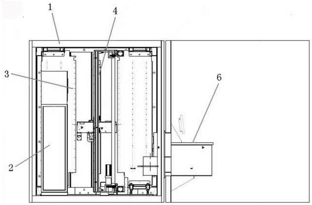 Full-automatic safe deposit box outlet