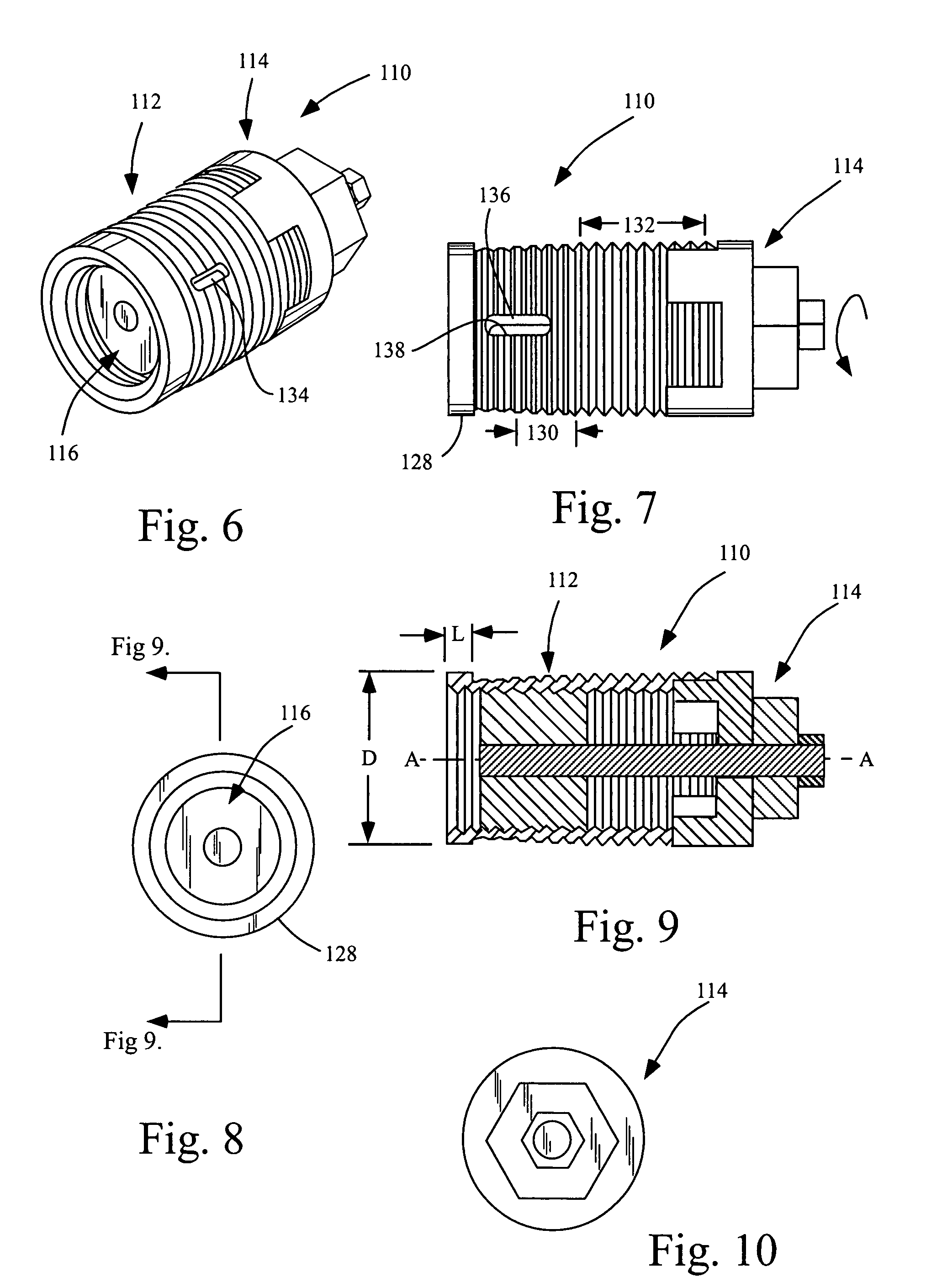 Self-tapping insert and method of utilizing the same to replace damaged bores and threads