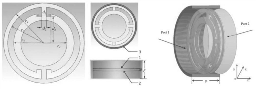 A low-frequency slow-wave structure based on metamaterials