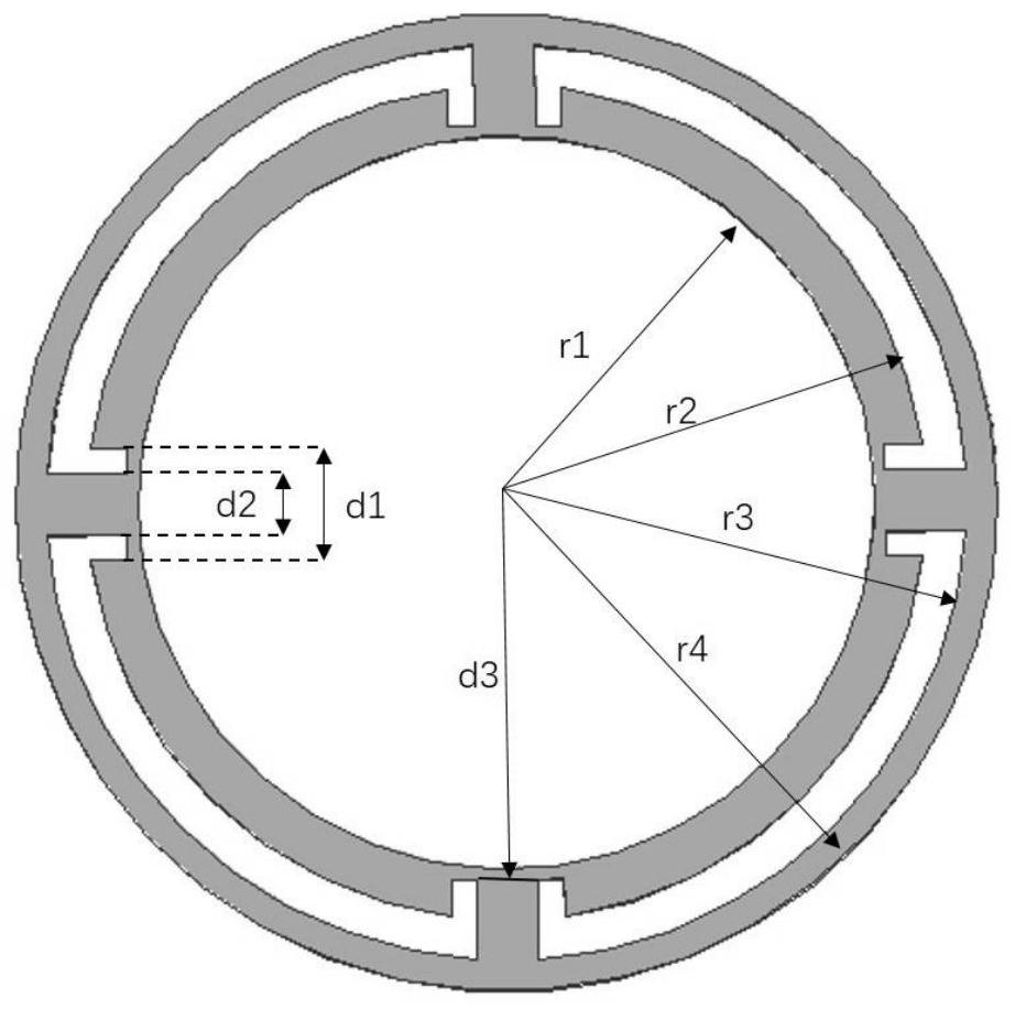 A low-frequency slow-wave structure based on metamaterials