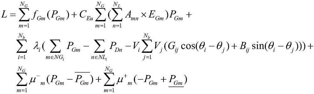 Power consumer carbon emission cost sharing method based on carbon emission power price