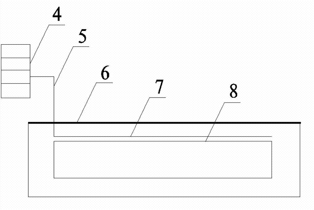 Pipeline leakage on-line monitoring device and method based on f fiber temperature detection